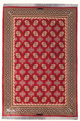 Baloochi Machine-made Rug | Red | BL010-B