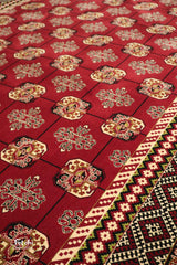 Baloochi Machine-made Rug | Red | BL010-B