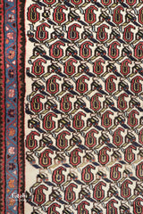 Handmade Persian Hamadan Rug | FT 2412