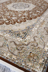 Brown Hasht Behesht Carpet