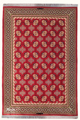 Baloochi Machine-made Rug | Red | BL010-B